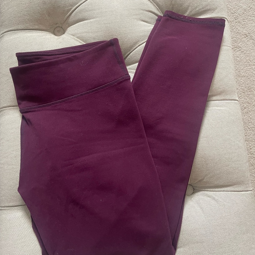 Fabletics Plum Leggings